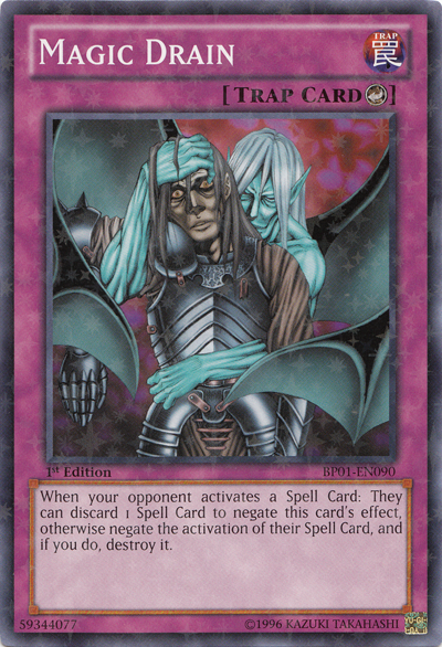 Magic Drain [BP01-EN090] Starfoil Rare | L.A. Mood Comics and Games