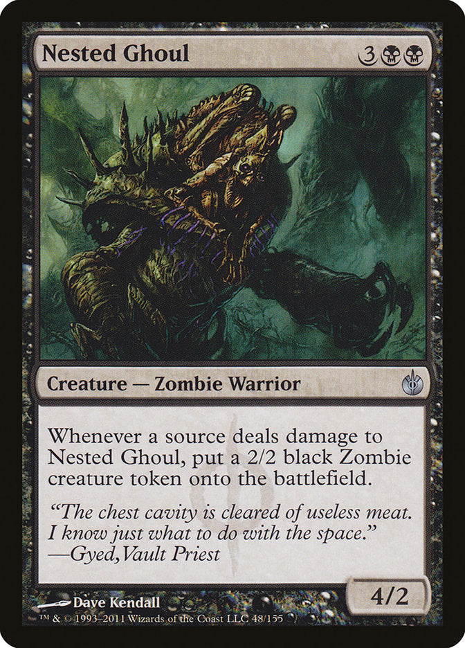Nested Ghoul [Mirrodin Besieged] | L.A. Mood Comics and Games