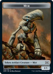 Myr (024) // Thopter (026) Double-Sided Token [Double Masters Tokens] | L.A. Mood Comics and Games