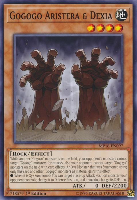 Gogogo Aristera & Dexia [MP18-EN097] Common | L.A. Mood Comics and Games