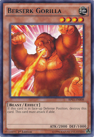 Berserk Gorilla [BP03-EN008] Rare | L.A. Mood Comics and Games