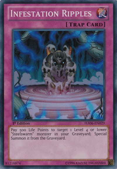 Infestation Ripples [HA06-EN029] Super Rare | L.A. Mood Comics and Games