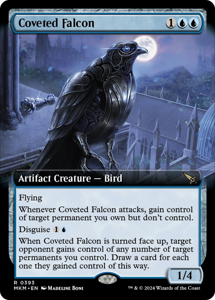 Coveted Falcon (Extended Art) [Murders at Karlov Manor] | L.A. Mood Comics and Games