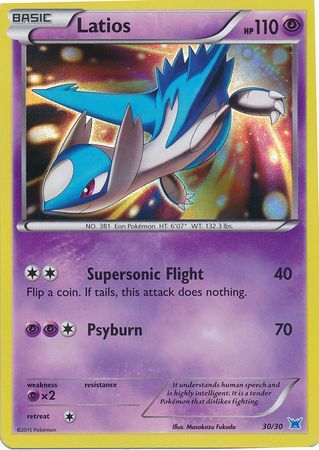 Latios (30/30) [XY: Trainer Kit 2 - Latios] | L.A. Mood Comics and Games