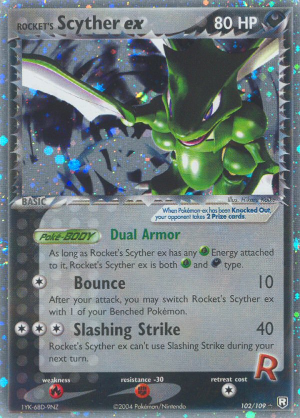 Rocket's Scyther ex (102/109) [EX: Team Rocket Returns] | L.A. Mood Comics and Games