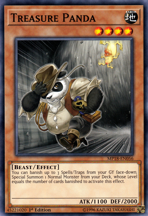 Treasure Panda [MP18-EN056] Common | L.A. Mood Comics and Games