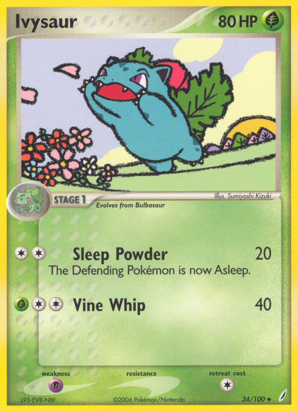 Ivysaur (34/100) [EX: Crystal Guardians] | L.A. Mood Comics and Games