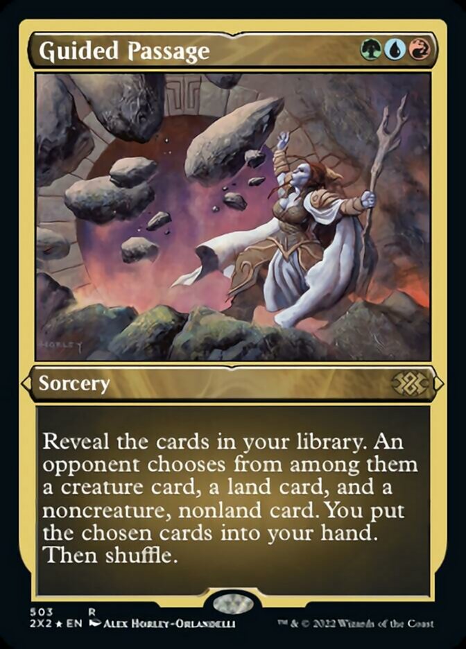 Guided Passage (Foil Etched) [Double Masters 2022] | L.A. Mood Comics and Games