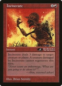 Incinerate (Oversized) [Oversize Cards] | L.A. Mood Comics and Games