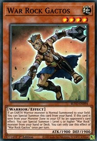 War Rock Gactos [BLVO-EN094] Super Rare | L.A. Mood Comics and Games