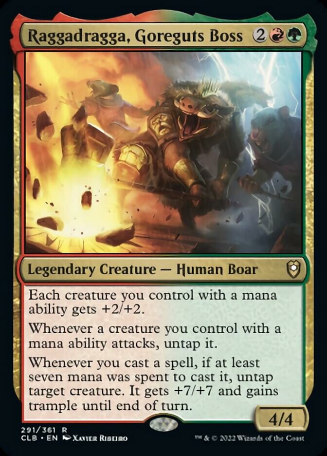 Raggadragga, Goreguts Boss [Commander Legends: Battle for Baldur's Gate] | L.A. Mood Comics and Games