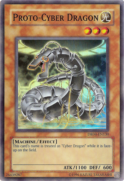 Proto-Cyber Dragon [DR04-EN130] Super Rare | L.A. Mood Comics and Games