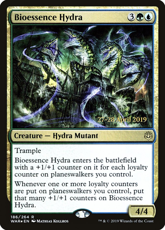 Bioessence Hydra [War of the Spark Prerelease Promos] | L.A. Mood Comics and Games