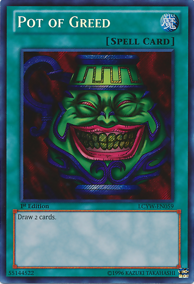 Pot of Greed [LCYW-EN059] Secret Rare | L.A. Mood Comics and Games