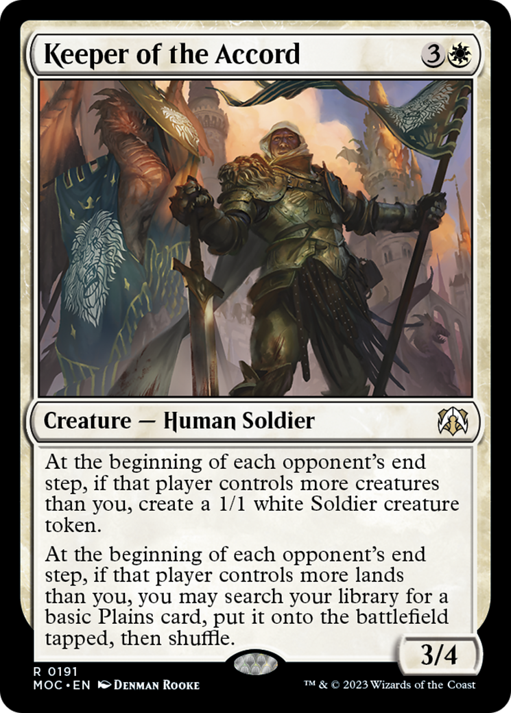 Keeper of the Accord [March of the Machine Commander] | L.A. Mood Comics and Games