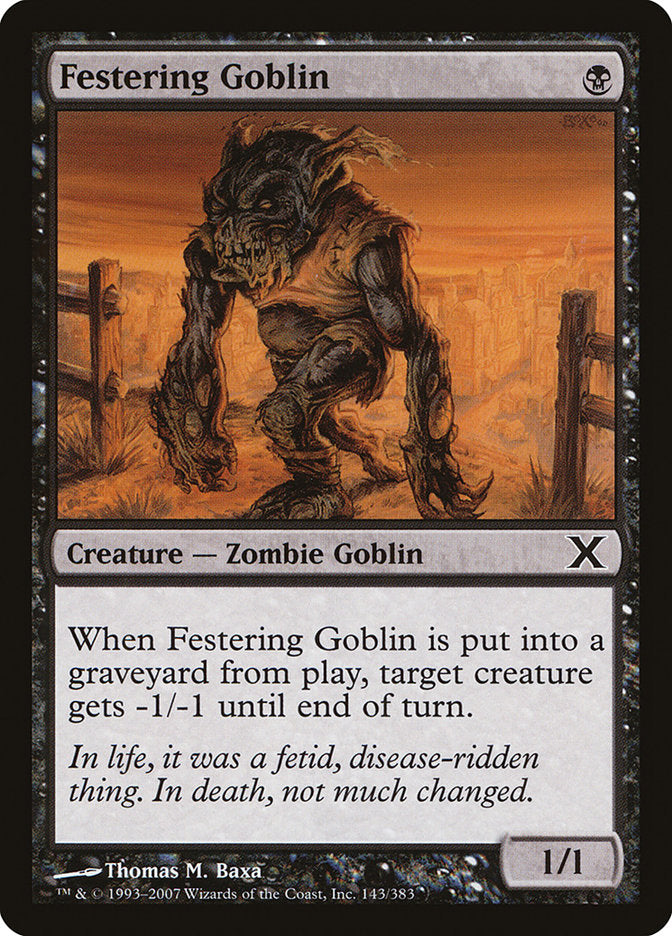 Festering Goblin [Tenth Edition] | L.A. Mood Comics and Games