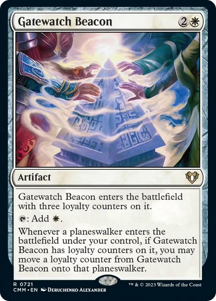 Gatewatch Beacon [Commander Masters] | L.A. Mood Comics and Games