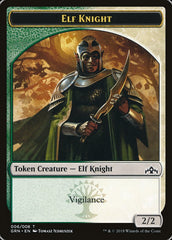 Saproling // Elf Knight Double-Sided Token [Guilds of Ravnica Guild Kit Tokens] | L.A. Mood Comics and Games