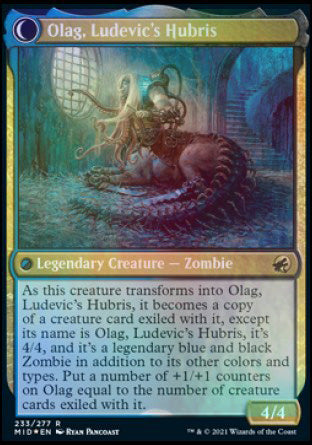 Ludevic, Necrogenius // Olag, Ludevic's Hubris [Innistrad: Midnight Hunt Prerelease Promos] | L.A. Mood Comics and Games