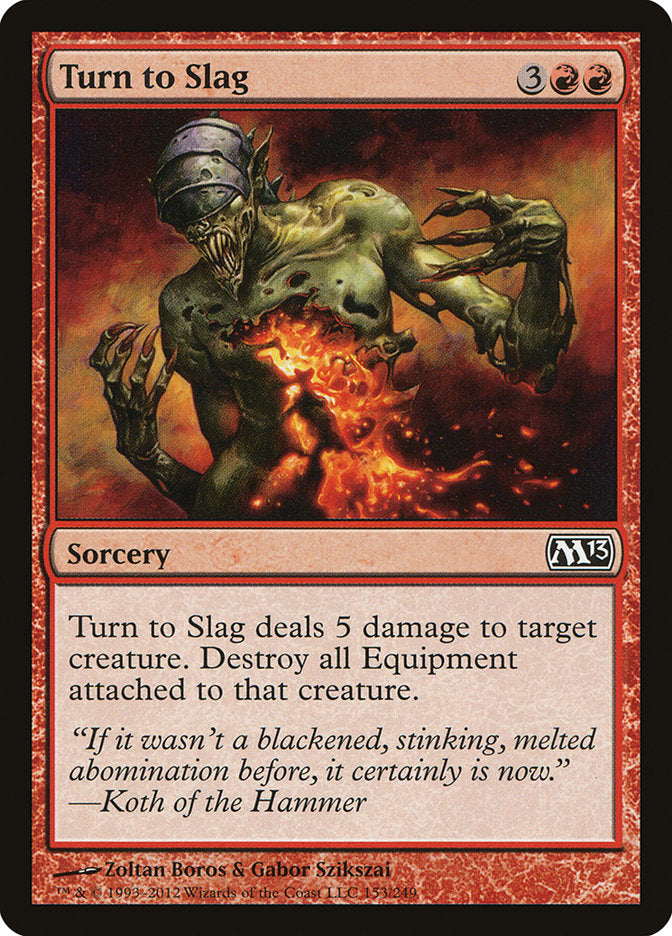 Turn to Slag [Magic 2013] | L.A. Mood Comics and Games