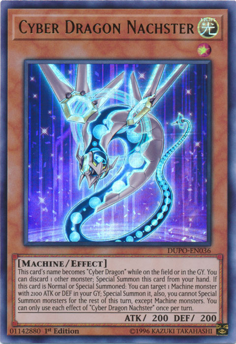 Cyber Dragon Nachster [DUPO-EN036] Ultra Rare | L.A. Mood Comics and Games