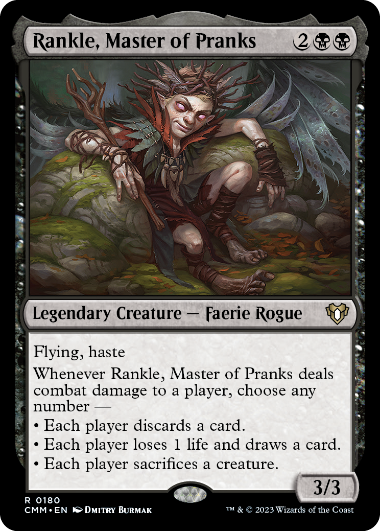 Rankle, Master of Pranks [Commander Masters] | L.A. Mood Comics and Games