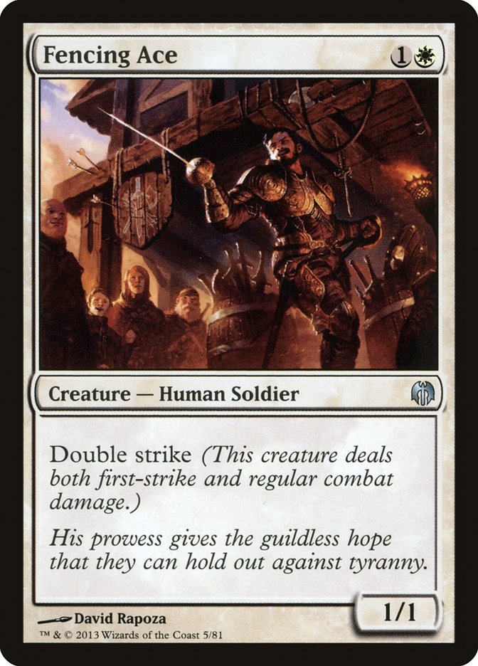 Fencing Ace [Duel Decks: Heroes vs. Monsters] | L.A. Mood Comics and Games