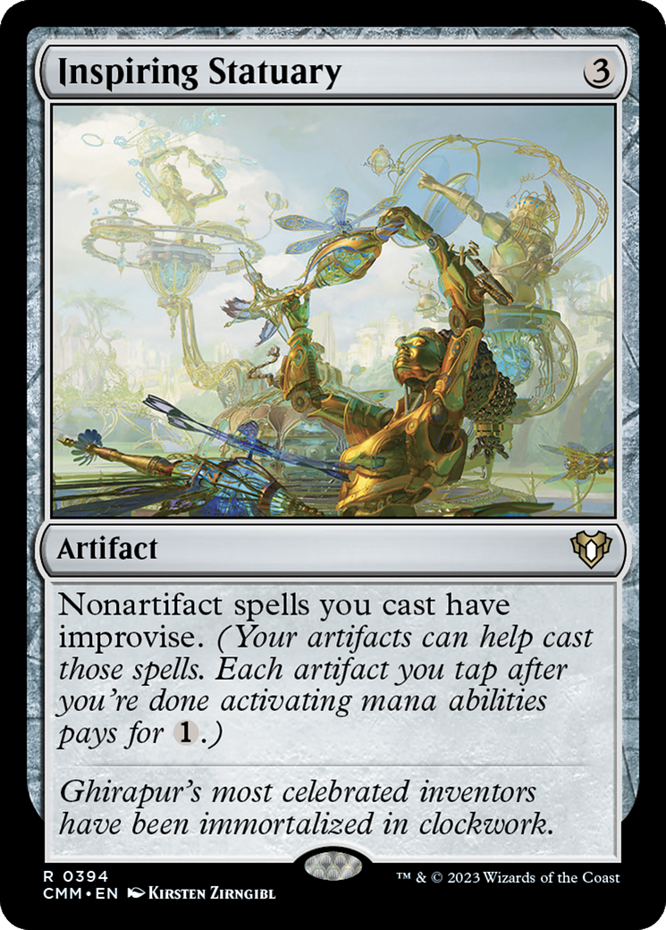 Inspiring Statuary [Commander Masters] | L.A. Mood Comics and Games