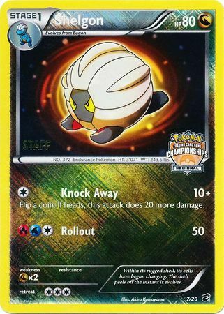 Shelgon (7/20) (Regional Championship Promo Staff) [Black & White: Dragon Vault] | L.A. Mood Comics and Games