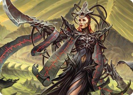 Testament Bearer Art Card [Phyrexia: All Will Be One Art Series] | L.A. Mood Comics and Games