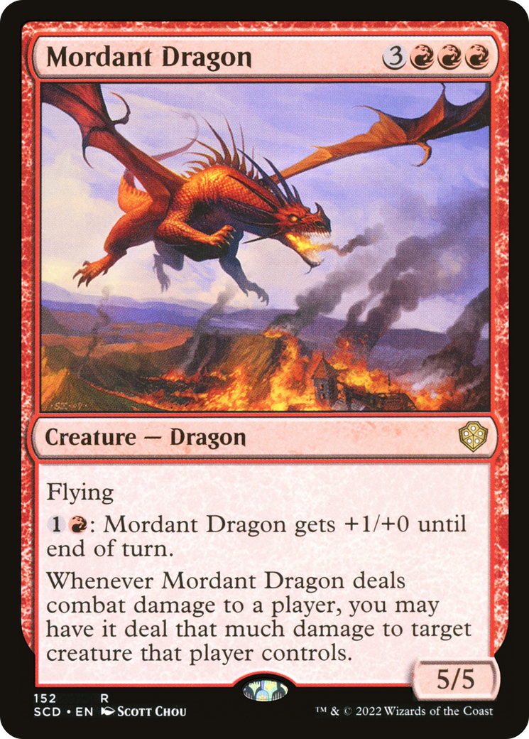 Mordant Dragon [Starter Commander Decks] | L.A. Mood Comics and Games