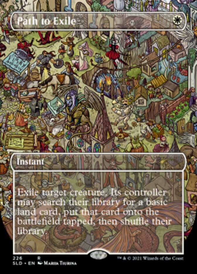 Path to Exile (Borderless) [Secret Lair Drop Series] | L.A. Mood Comics and Games