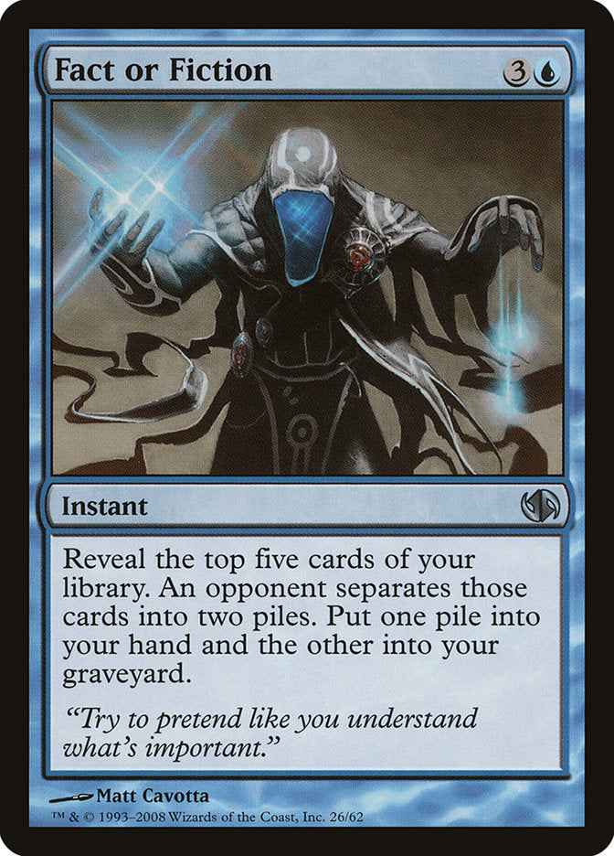 Fact or Fiction [Duel Decks: Jace vs. Chandra] | L.A. Mood Comics and Games