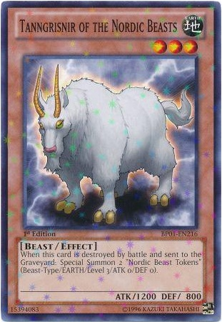 Tanngrisnir of the Nordic Beasts [BP01-EN216] Starfoil Rare | L.A. Mood Comics and Games