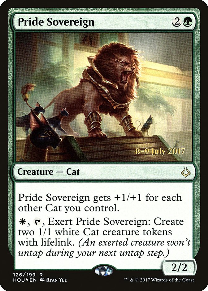 Pride Sovereign [Hour of Devastation Prerelease Promos] | L.A. Mood Comics and Games