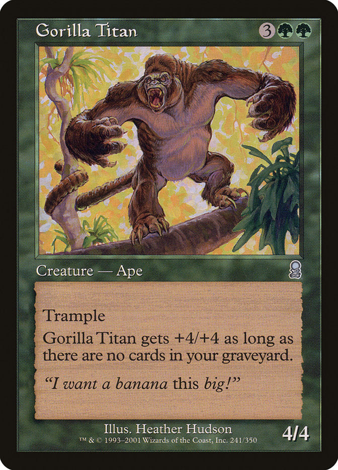 Gorilla Titan [Odyssey] | L.A. Mood Comics and Games