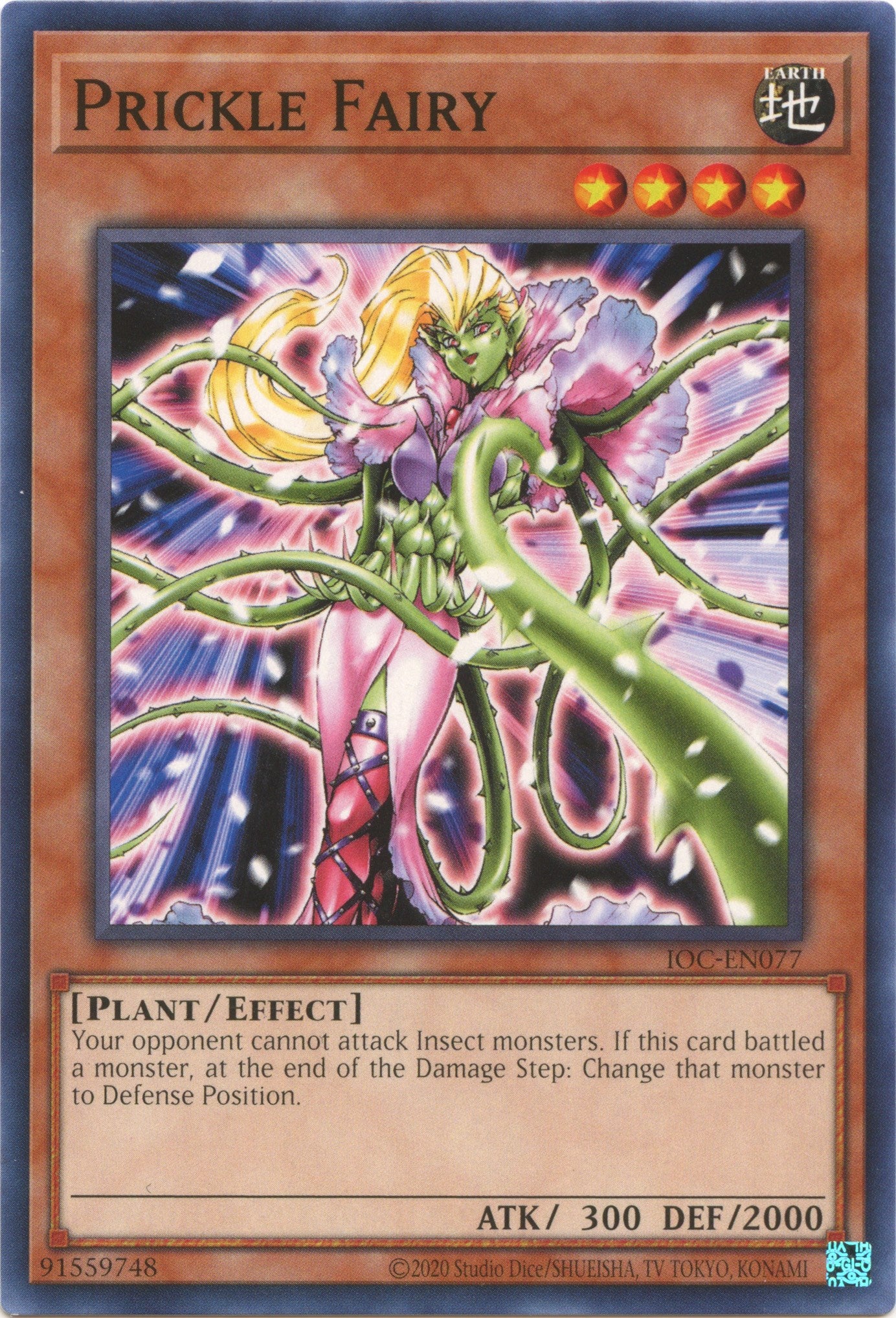 Prickle Fairy (25th Anniversary) [IOC-EN077] Common | L.A. Mood Comics and Games