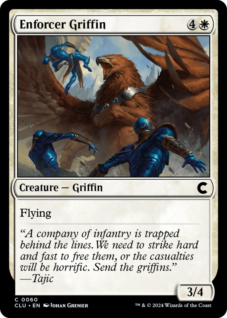 Enforcer Griffin [Ravnica: Clue Edition] | L.A. Mood Comics and Games