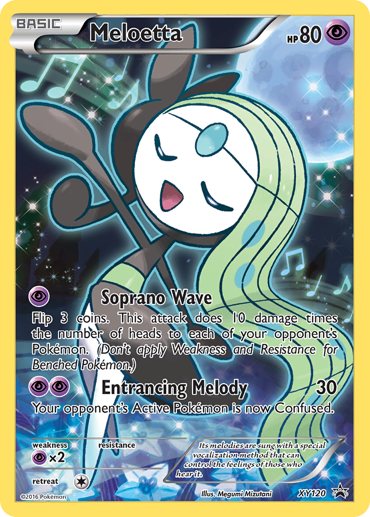 Meloetta (XY120) [XY: Black Star Promos] | L.A. Mood Comics and Games