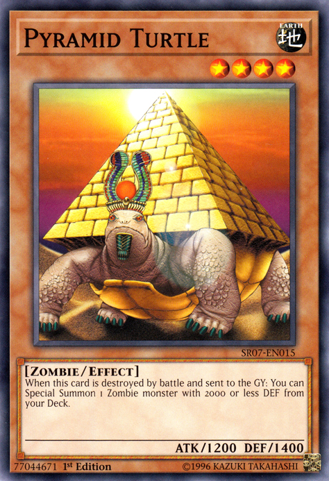 Pyramid Turtle [SR07-EN015] Common | L.A. Mood Comics and Games
