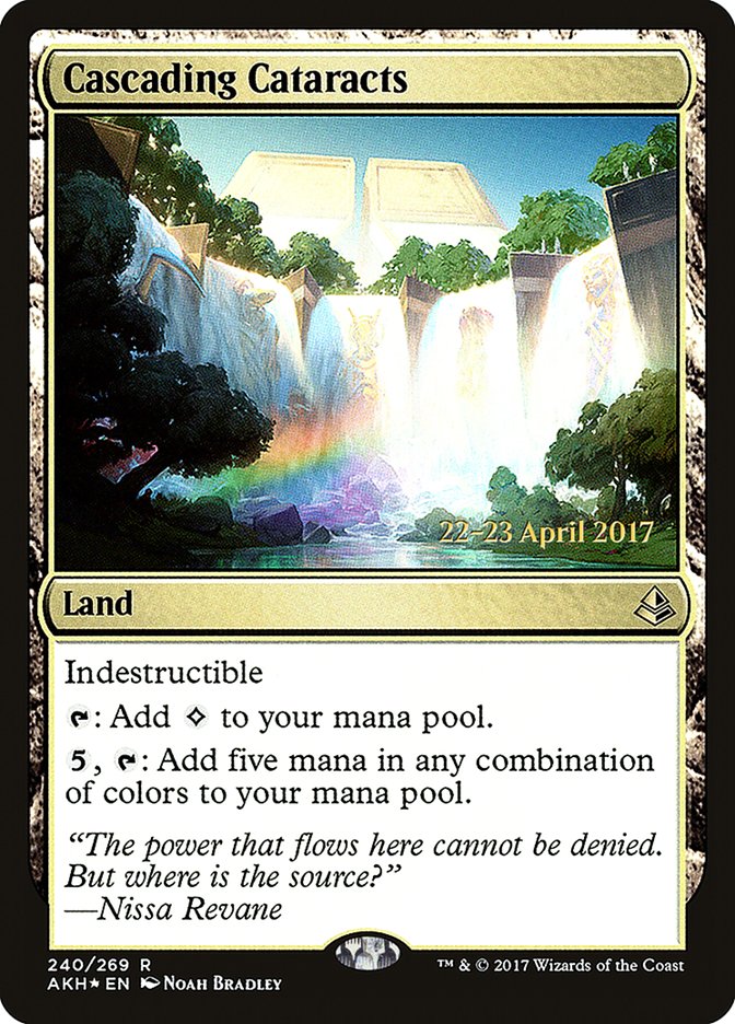 Cascading Cataracts [Amonkhet Prerelease Promos] | L.A. Mood Comics and Games