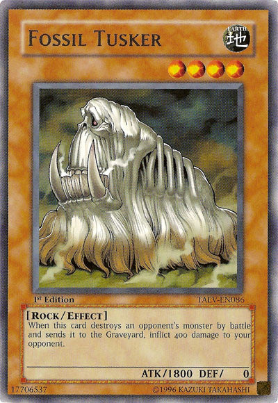 Fossil Tusker [TAEV-EN086] Rare | L.A. Mood Comics and Games