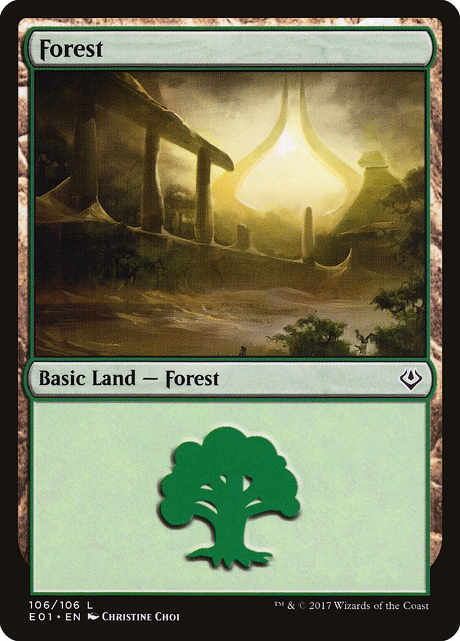 Forest (106) [Archenemy: Nicol Bolas] | L.A. Mood Comics and Games