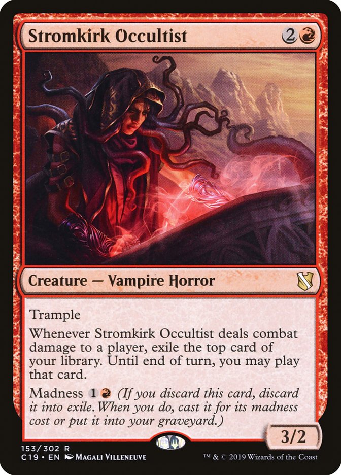 Stromkirk Occultist [Commander 2019] | L.A. Mood Comics and Games