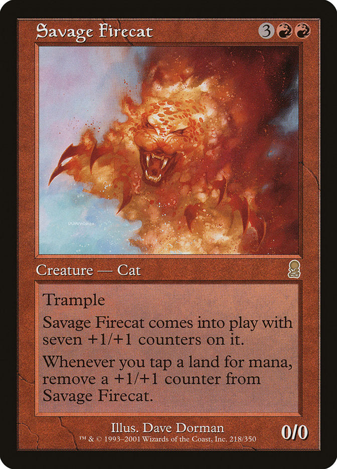 Savage Firecat [Odyssey] | L.A. Mood Comics and Games