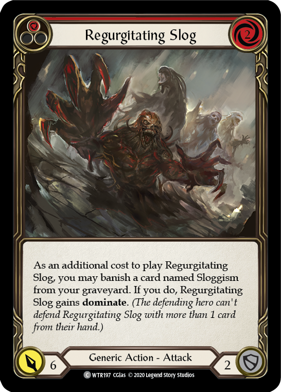 Regurgitating Slog (Red) [U-WTR197] (Welcome to Rathe Unlimited)  Unlimited Normal | L.A. Mood Comics and Games