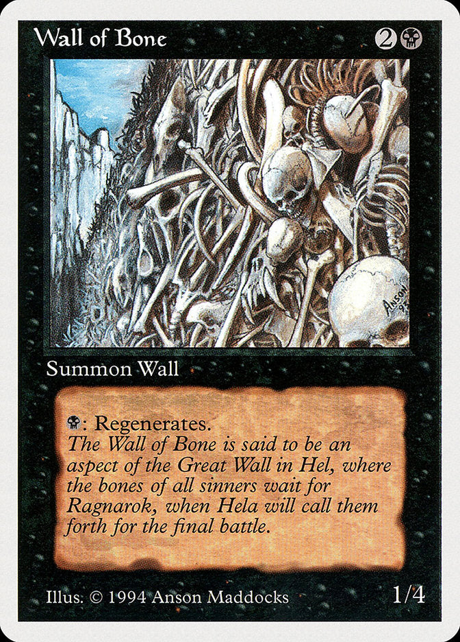 Wall of Bone [Summer Magic / Edgar] | L.A. Mood Comics and Games