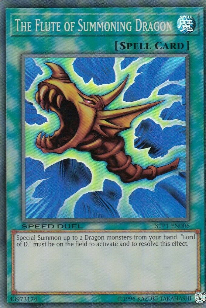 The Flute of Summoning Dragon [STP1-EN006] Super Rare | L.A. Mood Comics and Games