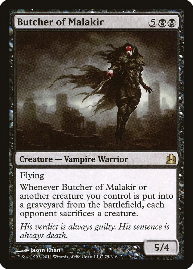 Butcher of Malakir [Commander 2011] | L.A. Mood Comics and Games