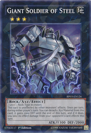 Giant Soldier of Steel [BP03-EN126] Shatterfoil Rare | L.A. Mood Comics and Games